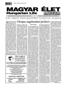 1-Magyar élet - 56. évf. 34. sz. (2014. augusztus 28.) -